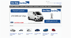 Desktop Screenshot of onestopvanshop.co.uk